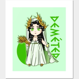 Demeter chibi Posters and Art